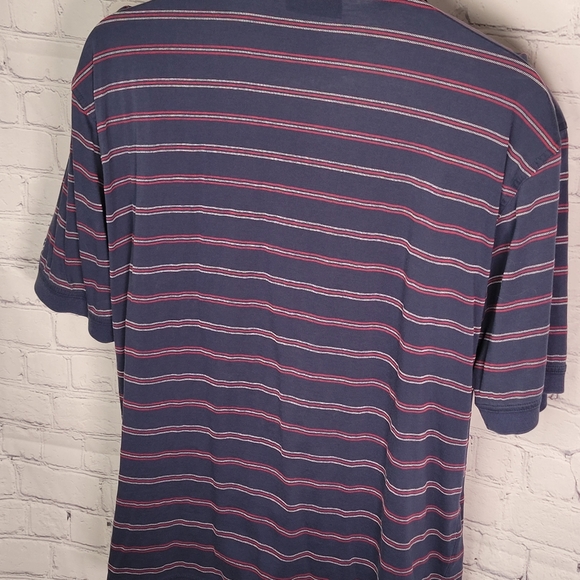 Masters Collection Striped Polo Shirt Large - Picture 8 of 12